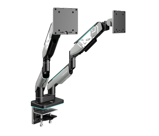 Diablo Chairs X-ARM Dual RGB szaro-czarny 1874 - 1364739 - zdjęcie 2